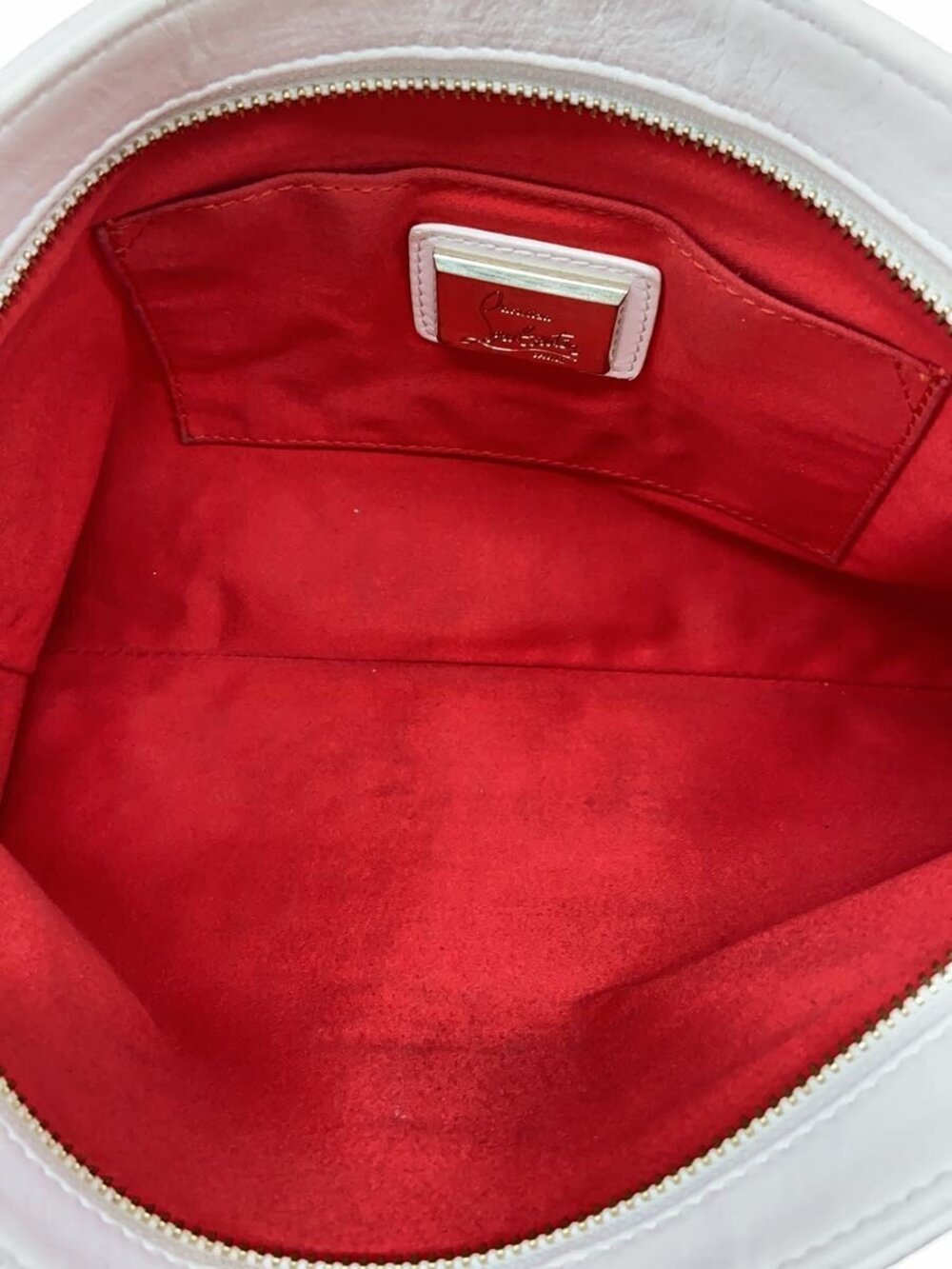Christian Louboutin Shoulder Bag White - Picture 6 of 7